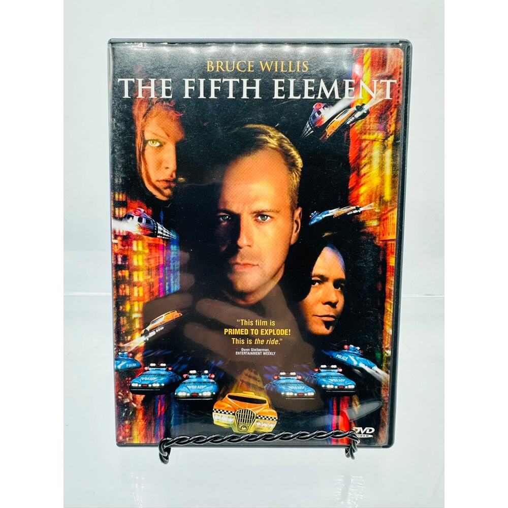 The Fifth Element DVD Bruce Willis Milla Jovovich Gary Oldman Sci-Fi Columbia